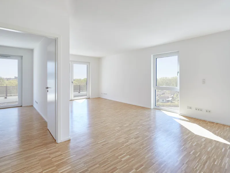 Komfortables Familienwohnen: 4-Zimmer-Wohnung mit offener Küche und Balkon — photo 1